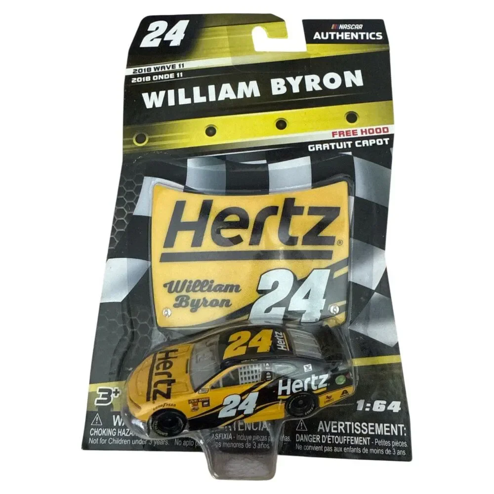 NASCAR Authentics 1:64 Set Byron 24 Hertz Harvick 4 Freaky Fast